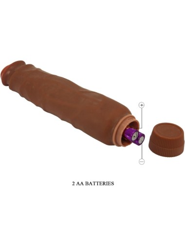 BAILE - JACK VIBRADOR REALÍSTICO 26 CM MULATO