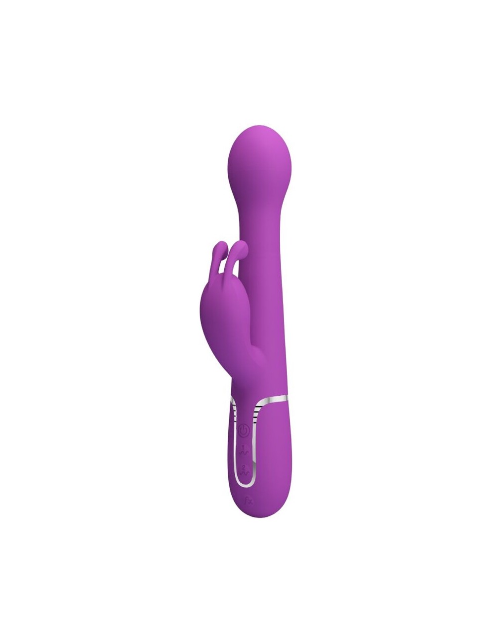 PRETTY LOVE - DEJON VIBRADOR RABBIT MULTIFUNCIÓN 3 EN 1 MORADO