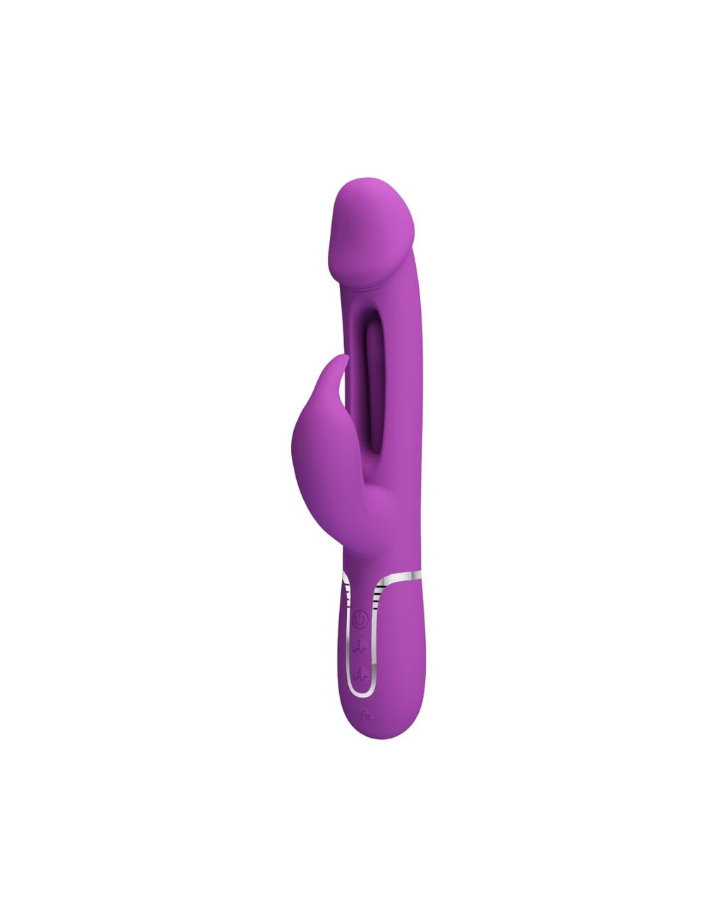 PRETTY LOVE - KAMPAS VIBRADOR RABBIT MULTIFUNCIÓN 3 EN 1 MORADO PRETTY LOVE - KAMPAS VIBRADOR RABBIT MULTIFUNCIÓN 3 EN 1 MORADO