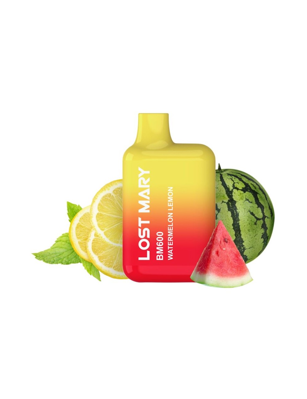 LOST MARY - BM600 VAPER NICOTINA 2% DESECHABLE SABOR SANDÍA LIMÓN