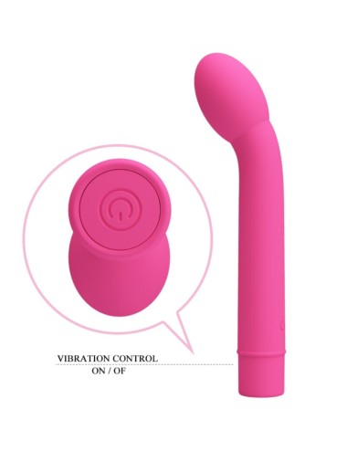PRETTY LOVE - LOGAN VIBRADOR PUNTO G 10 VIBRACIONES ROSA