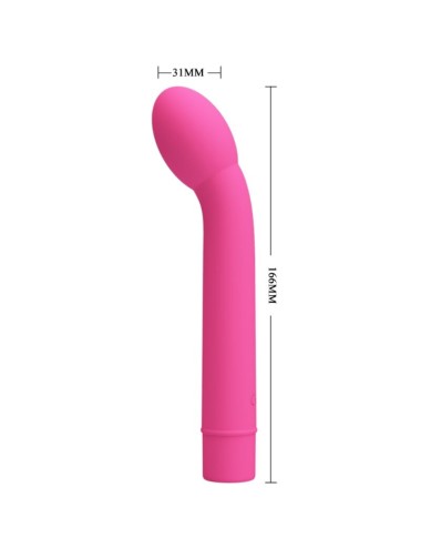 PRETTY LOVE - LOGAN VIBRADOR PUNTO G 10 VIBRACIONES ROSA