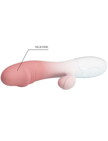 PRETTY LOVE - SNAPPY VIBRADOR RABBIT 3O VIBRACIONES ROSA