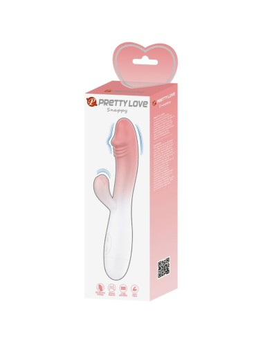 PRETTY LOVE - SNAPPY VIBRADOR RABBIT 3O VIBRACIONES ROSA