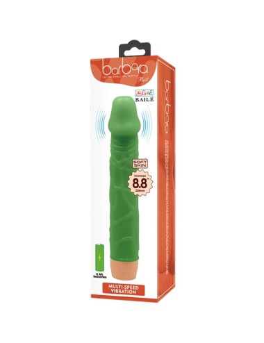 BAILE - BILL VIBRADOR REALÍSTICO 22.5 CM VERDE