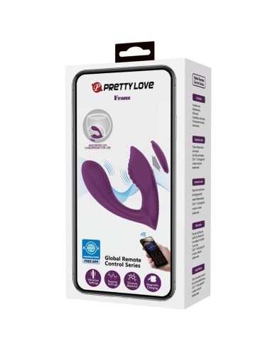 PRETTY LOVE - FRANZ MASAJEADOR & VIBRADOR APP GRATUTITA MORADO