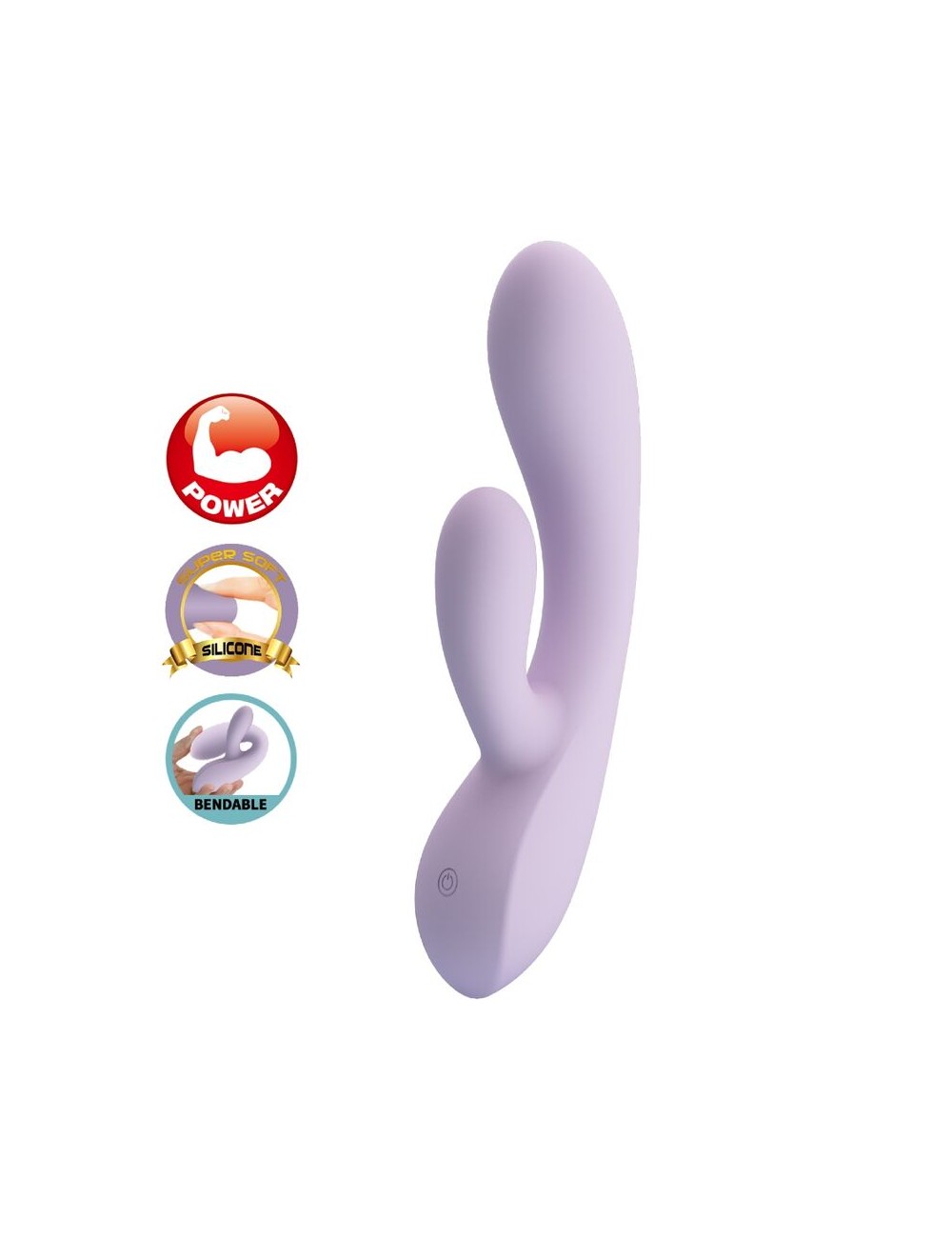 PRETTY LOVE - ROSOLYN VIBRADOR RABBIT 10 VIBRACIONES MORADO