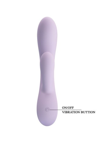 PRETTY LOVE - ROSOLYN VIBRADOR RABBIT 10 VIBRACIONES MORADO