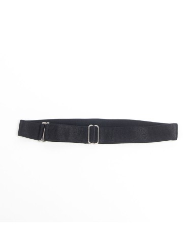 SUBBLIME - 955380 VESTIDO CON TIRANTES DE CUERO NEGRO L/XL