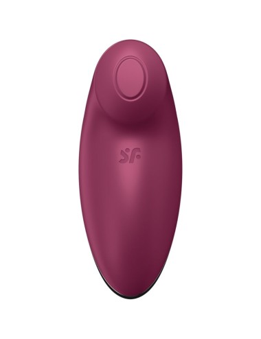 SATISFYER - TAP & CLIMAX 2 VIBRADOR & ESTIMULADOR ROJO