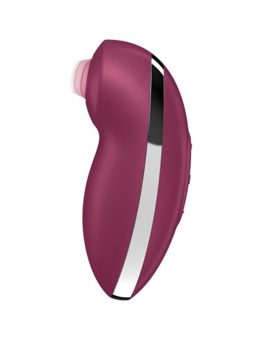 SATISFYER - TAP & CLIMAX 2 VIBRADOR & ESTIMULADOR ROJO