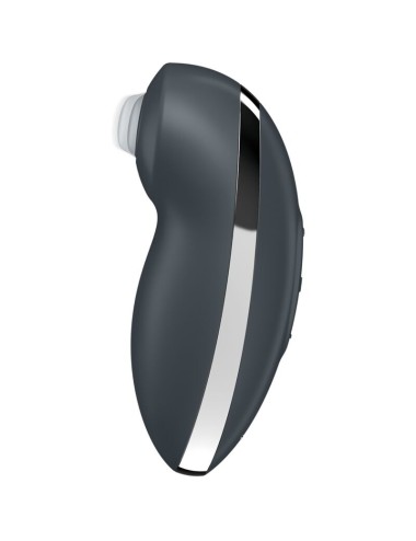 SATISFYER - TAP & CLIMAX 2 VIBRADOR & ESTIMULADOR GRIS