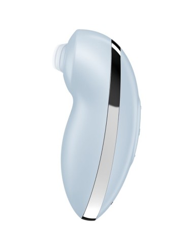 SATISFYER - TAP & CLIMAX 2 VIBRADOR & ESTIMULADOR AZUL