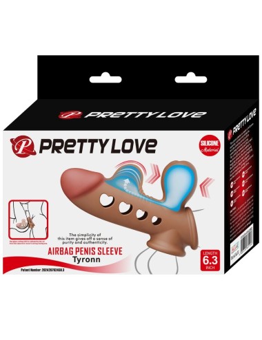 PRETTY LOVE - TYRONN FUNDA PARA PENE CON AIRBAG