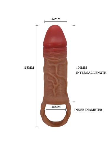 PRETTY LOVE - PEIRRE FUNDA PARA PENE DE 10 CM