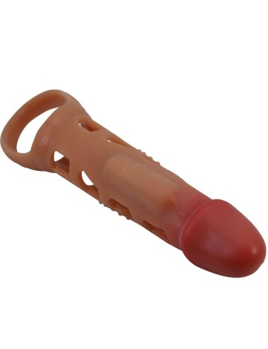 PRETTY LOVE - PRESTON FUNDA PARA PENE CON VIBRACIÓN DE 18 CM