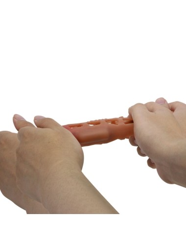 PRETTY LOVE - PRESTON FUNDA PARA PENE CON VIBRACIÓN DE 18 CM
