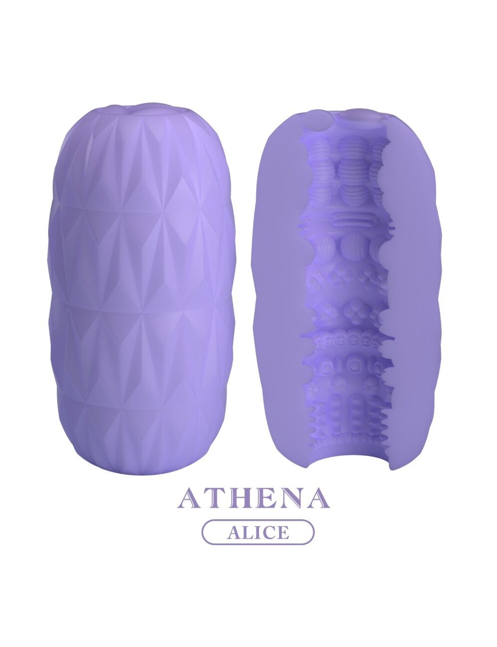 PRETTY LOVE - ATHENA ALICE MASTURBADOR MASCULINO MORADO