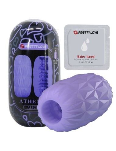 PRETTY LOVE - ATHENA ALICE MASTURBADOR MASCULINO MORADO
