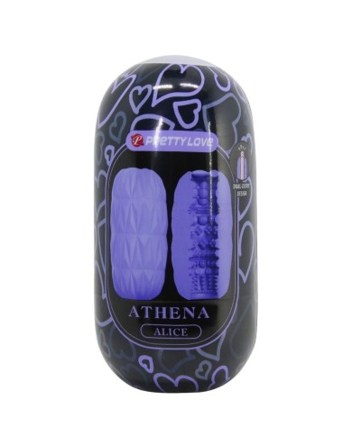PRETTY LOVE - ATHENA ALICE MASTURBADOR MASCULINO MORADO