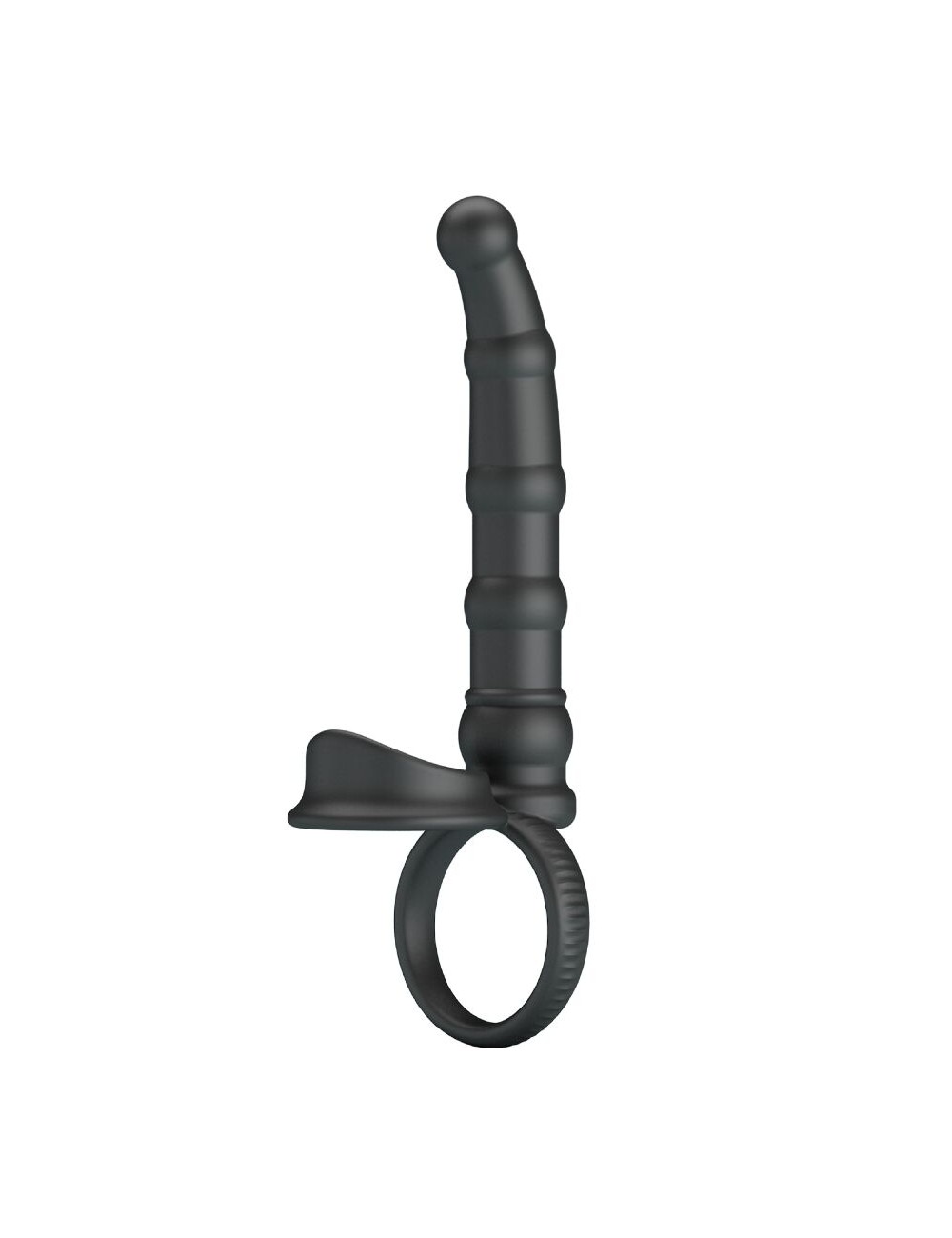 PRETTY LOVE - TATUM ANILLO VIBRADOR PENE CON PLUG 10 VIBRACIONES NEGRO PRETTY LOVE - TATUM ANILLO VIBRADOR PENE CON PLUG 10 VIBRACIONES NEGRO