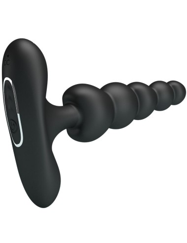 PRETTY LOVE - CORBAN VIBRADOR ANAL 10 VIBRACIONES NEGRO