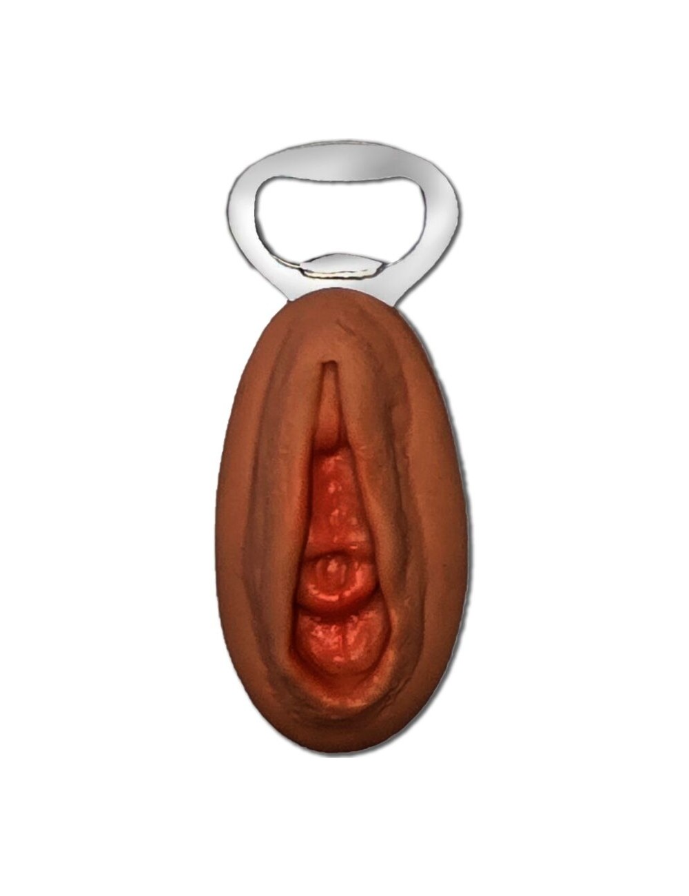 DIABLO PICANTE - ABRIDOR CON FORMA VAGINA MULATA DIABLO PICANTE - ABRIDOR CON FORMA VAGINA MULATA