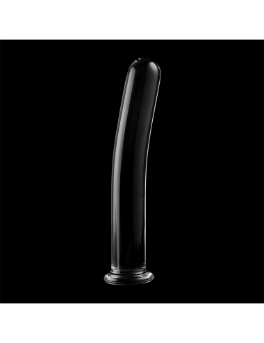 NEBULA SERIES BY IBIZA - MODELO 8 DILDO CRISTAL TRANSPARENTE 14.5 CM -O- 2 CM
