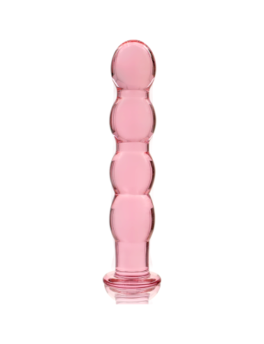 NEBULA SERIES BY IBIZA - MODELO 10 DILDO CRISTAL ROSA 16.5 CM -O- 3.5 CM