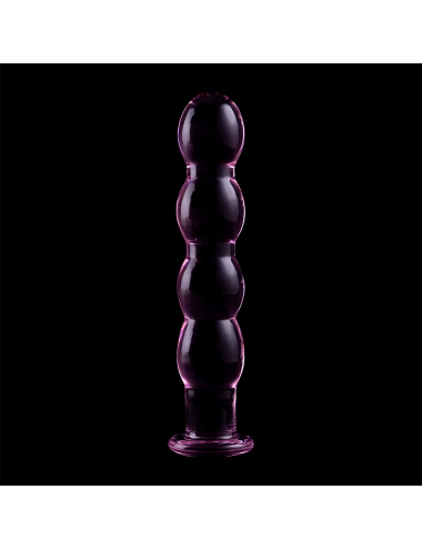 NEBULA SERIES BY IBIZA - MODELO 10 DILDO CRISTAL ROSA 16.5 CM -O- 3.5 CM
