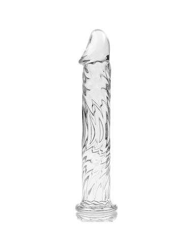 NEBULA SERIES BY IBIZA - MODELO 12 DILDO CRISTAL TRANSPARENTE 17 CM -O- 3.5 CM