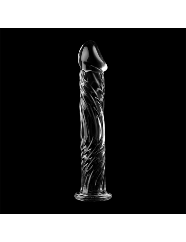 NEBULA SERIES BY IBIZA - MODELO 12 DILDO CRISTAL TRANSPARENTE 17 CM -O- 3.5 CM