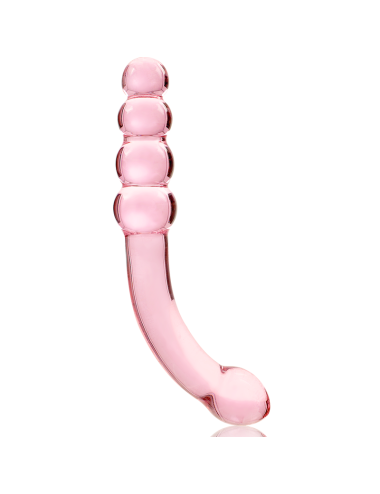 NEBULA SERIES BY IBIZA - MODELO 14 DILDO CRISTAL ROSA 18.5 CM -O- 3 CM