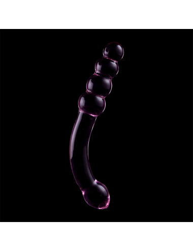 NEBULA SERIES BY IBIZA - MODELO 14 DILDO CRISTAL ROSA 18.5 CM -O- 3 CM