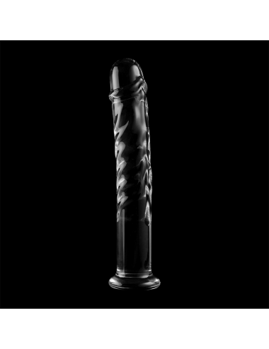 NEBULA SERIES BY IBIZA - MODELO 16 DILDO CRISTAL TRANSPARENTE 18.5 CM -O- 3 CM
