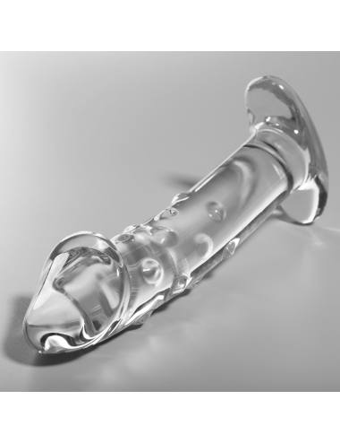 NEBULA SERIES BY IBIZA - MODELO 19 DILDO CRISTAL TRANSPARENTE 18.5 CM -O- 4 CM