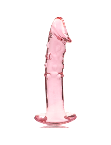 NEBULA SERIES BY IBIZA - MODELO 19 DILDO CRISTAL ROSA 18.5 CM -O- 4 CM