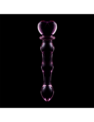 NEBULA SERIES BY IBIZA - MODELO 21 DILDO CRISTAL ROSA 20.5 CM -O- 3.5 CM