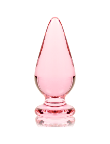 NEBULA SERIES BY IBIZA - MODELO 4 PLUG CRISTAL ROSA 11 CM -O- 5 CM