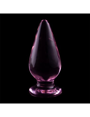NEBULA SERIES BY IBIZA - MODELO 4 PLUG CRISTAL ROSA 11 CM -O- 5 CM
