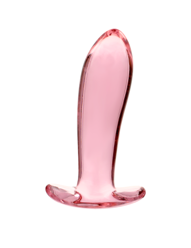 NEBULA SERIES BY IBIZA - MODELO 5 PLUG CRISTAL ROSA 12.5 CM -O- 3.5 CM