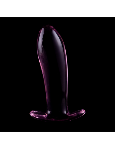 NEBULA SERIES BY IBIZA - MODELO 5 PLUG CRISTAL ROSA 12.5 CM -O- 3.5 CM