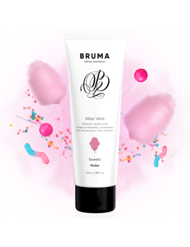 BRUMA - GEL DESLIZANTE CON ALOE VERA SABOR A NUBE 100 ML