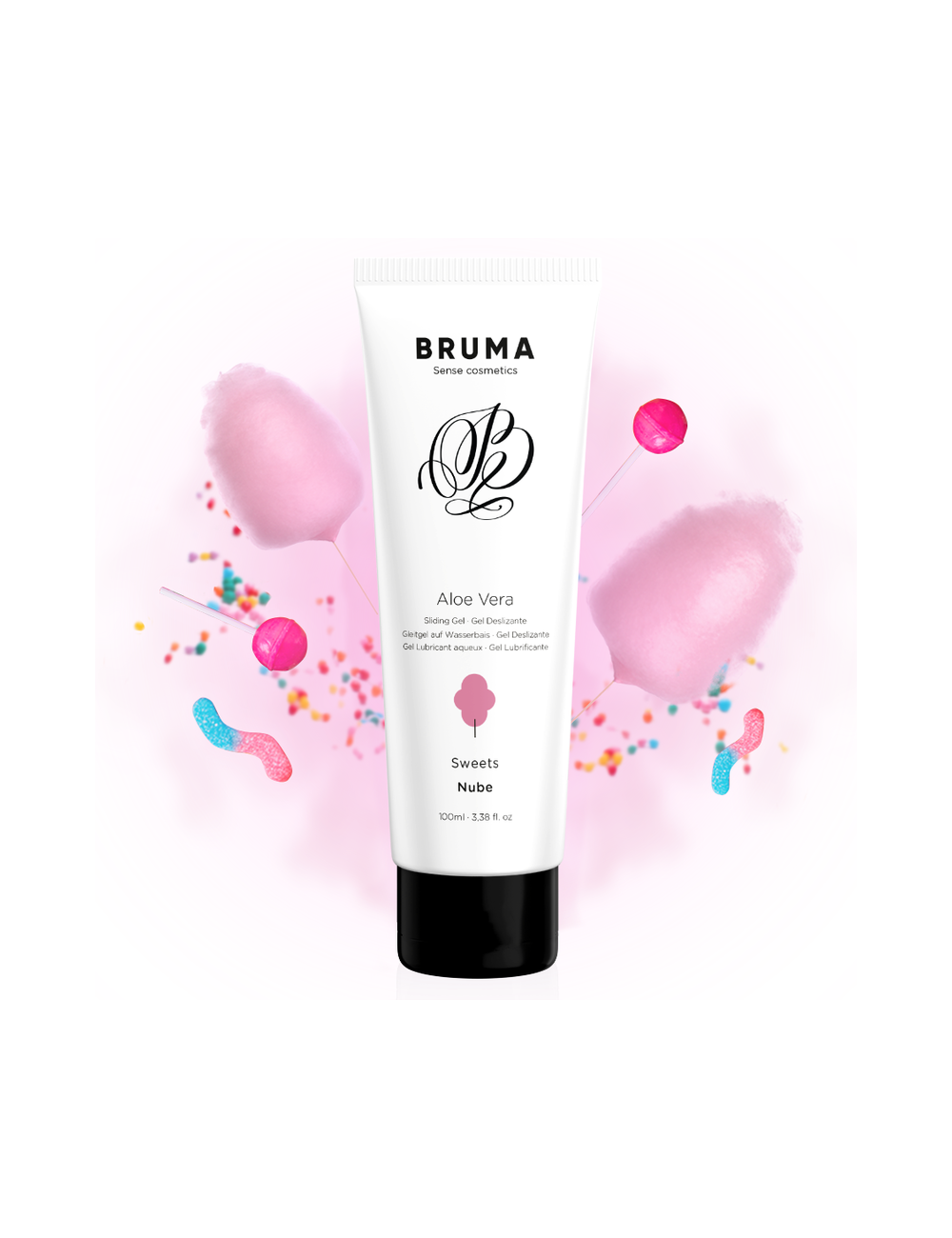 BRUMA - GEL DESLIZANTE CON ALOE VERA SABOR A NUBE 100 ML BRUMA - GEL DESLIZANTE CON ALOE VERA SABOR A NUBE 100 ML