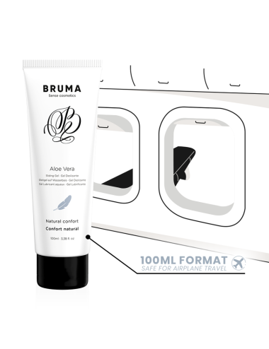 BRUMA - GEL DESLIZANTE CON ALOE VERA CONFORT NATURAL 100 ML