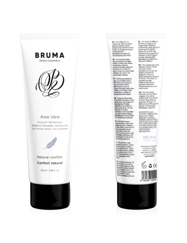 BRUMA - GEL DESLIZANTE CON ALOE VERA CONFORT NATURAL 100 ML