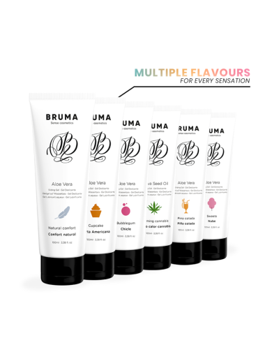 BRUMA - GEL DESLIZANTE CON ALOE VERA CONFORT NATURAL 100 ML