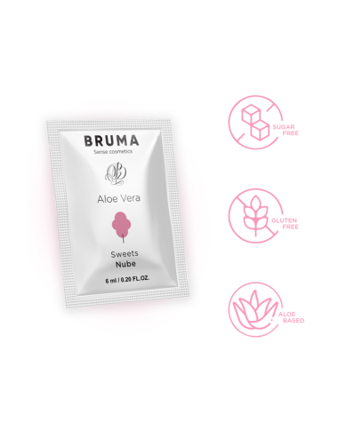 BRUMA - 6 ML GEL DESLIZANTE CON ALOE VERA SABOR A NUBE