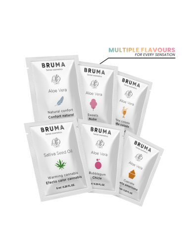 BRUMA - 6 ML GEL DESLIZANTE CON ALOE VERA SABOR A NUBE