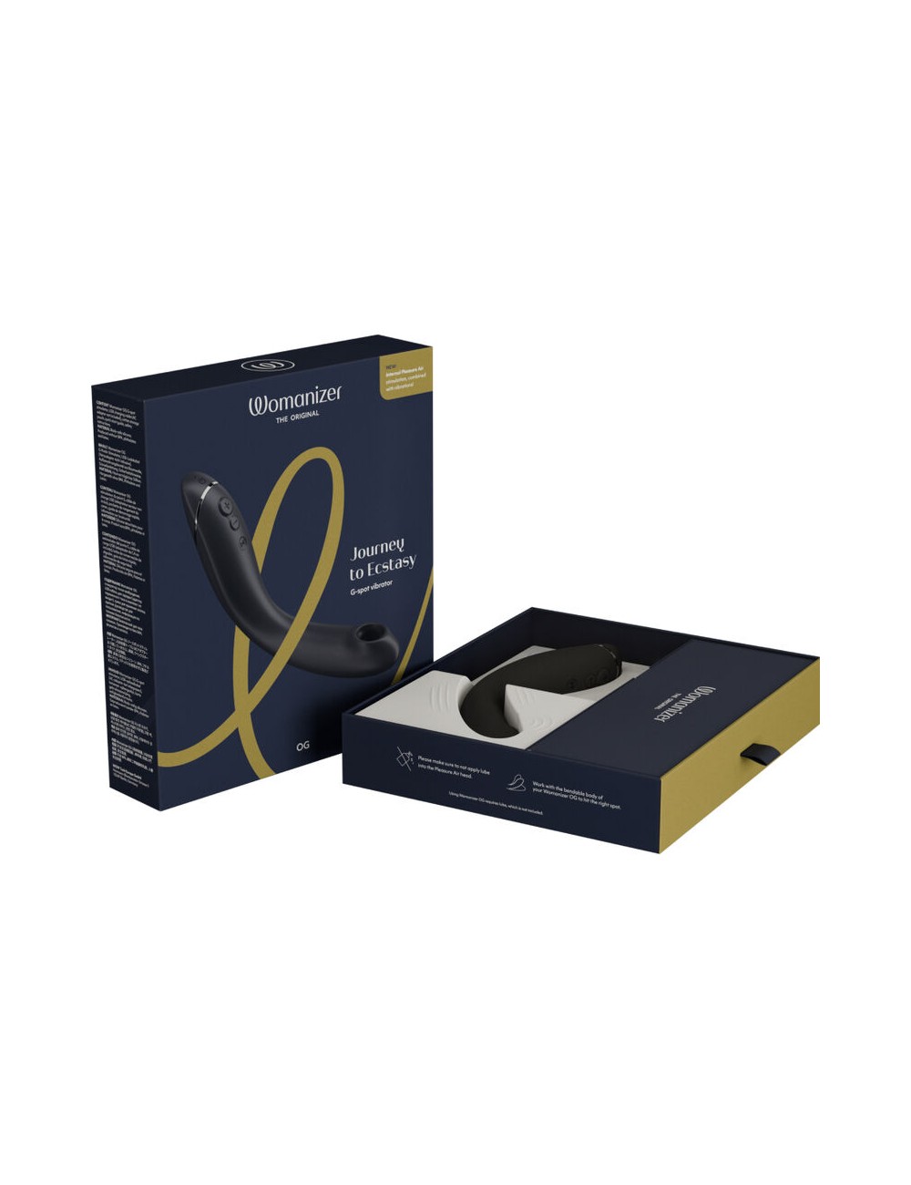 WOMANIZER - OG G-SPOT GRIS OSCURO